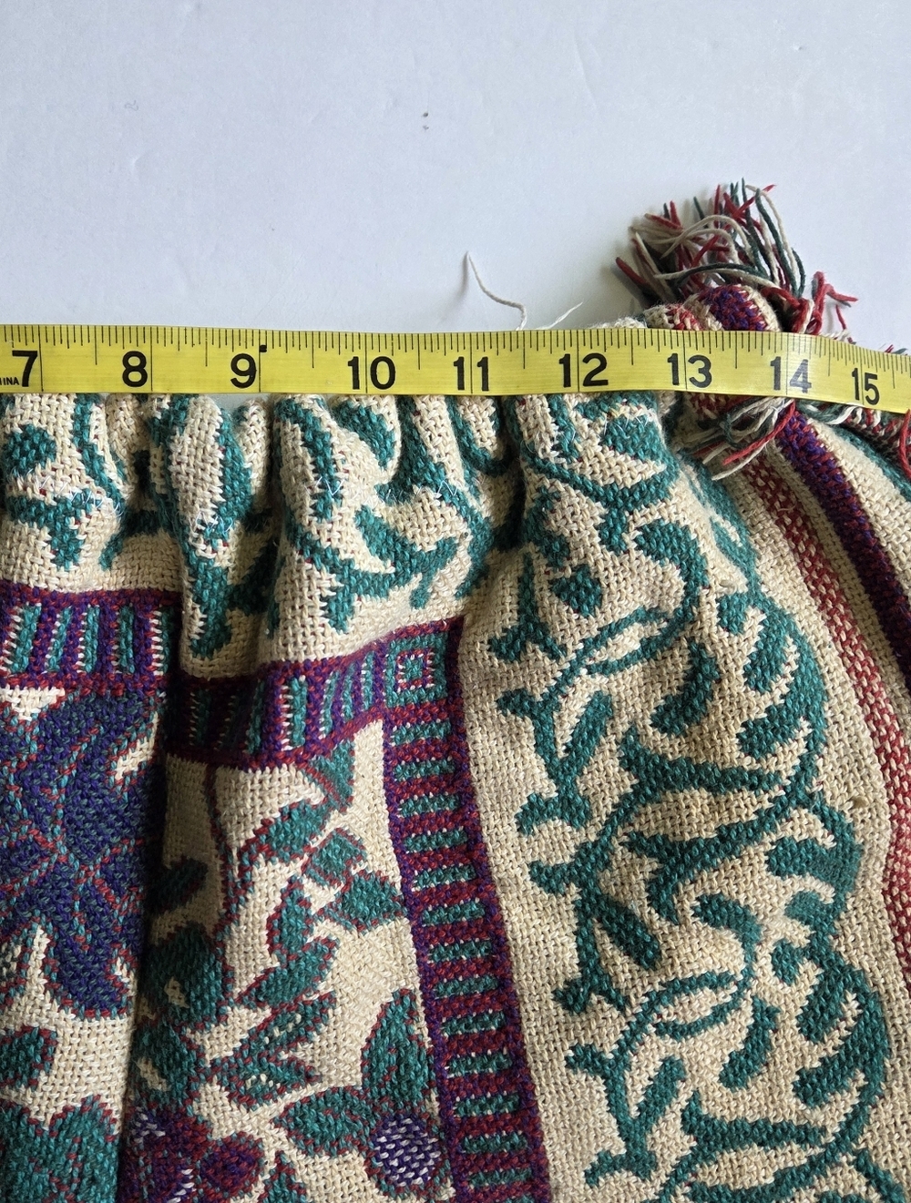 Goodwin Weavers Upcycled Tapestry Pants - Picture 8 of 9